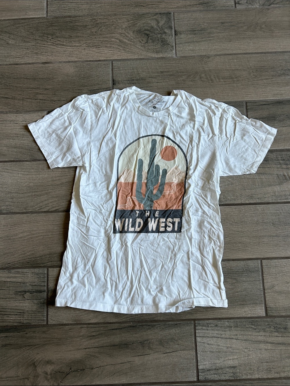 The Wild West Graphic Tee - White